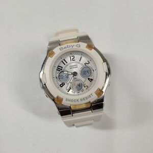 Casio Baby G 5001 White Wrist Watch Unisex New Batteries!